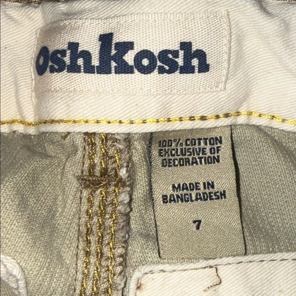 Oshkosh Camo Print Corduroy Pants Youth SZ 7
